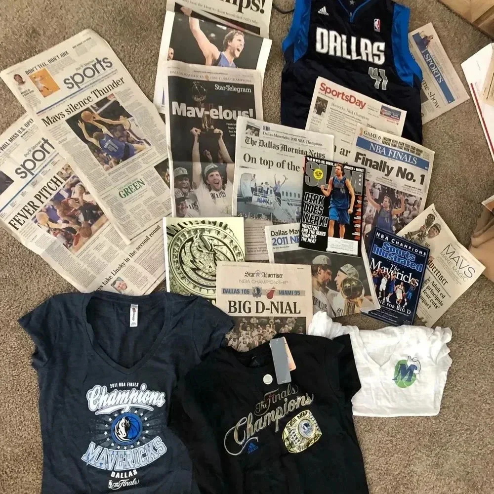 Dallas mavericks memorabilia